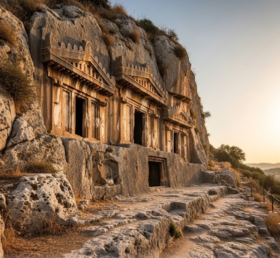 Telmessos Antik Kenti Kaya Mezarları